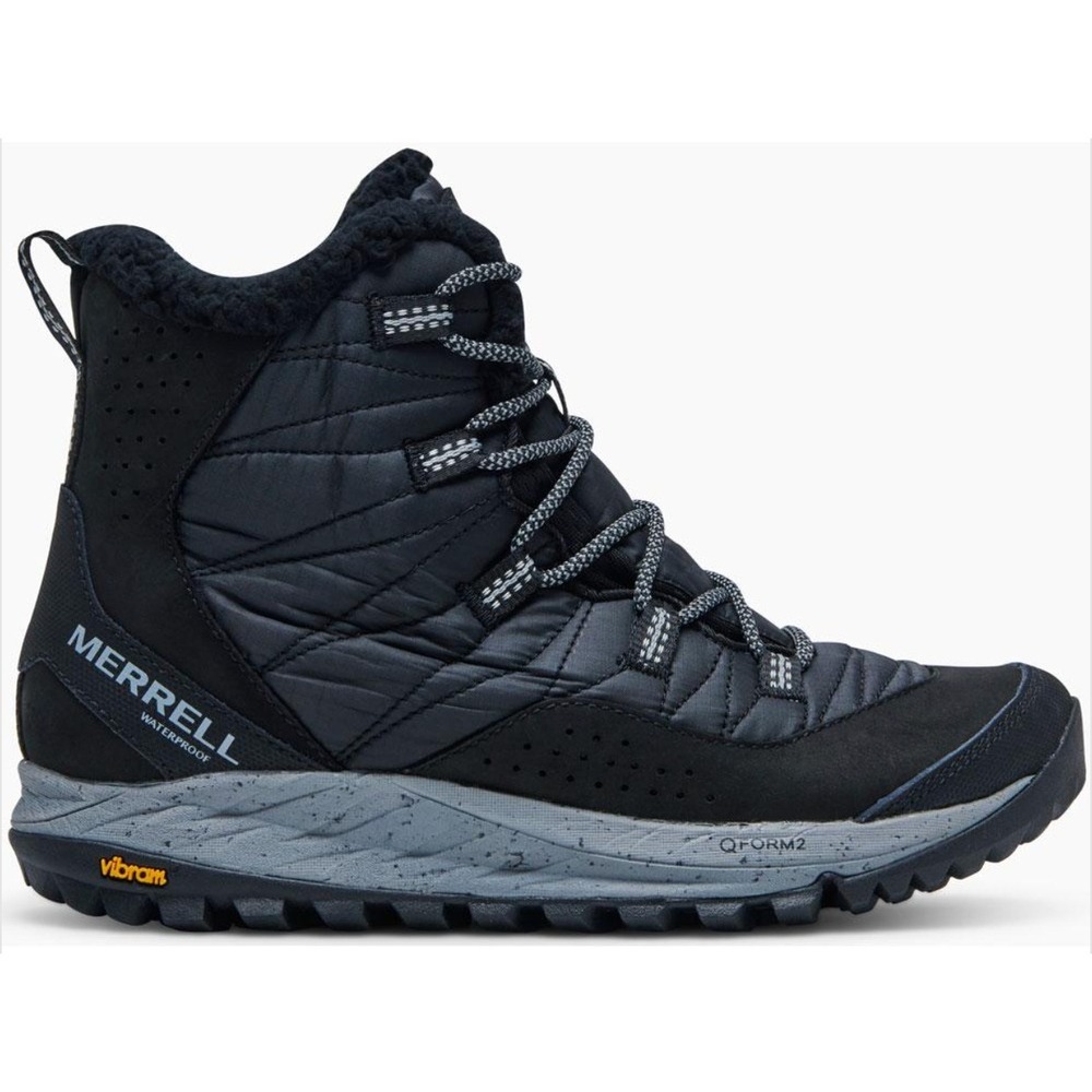 Merrell Women's Antora Sneaker Boot Waterproof Size 6.5 Black J066944